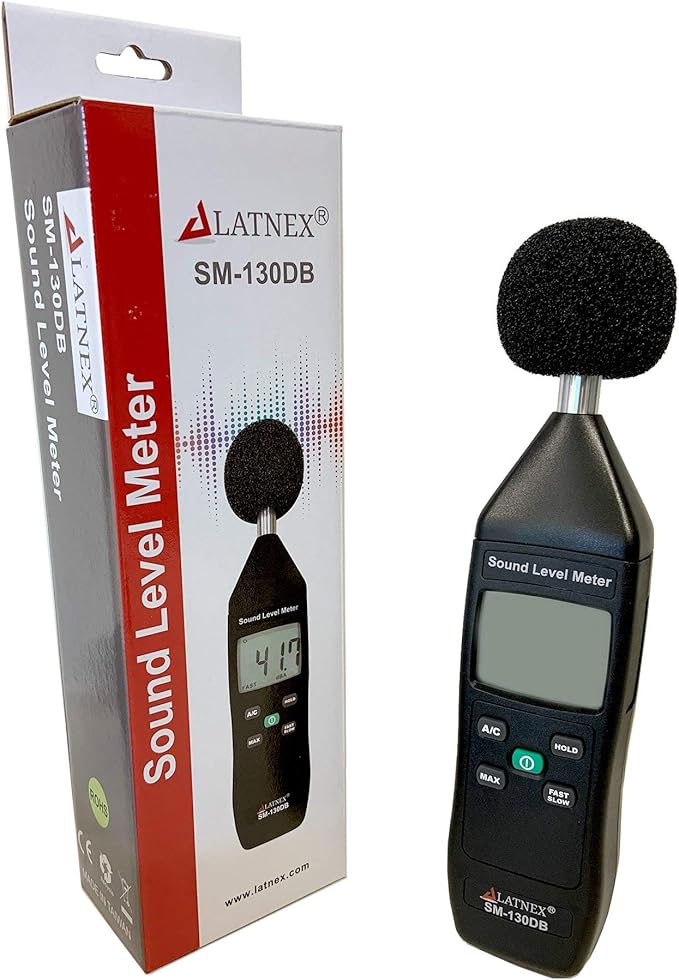SM-130DB Digital Decibel Meter Reader and Sound Level Meter Type 2 - Image 9