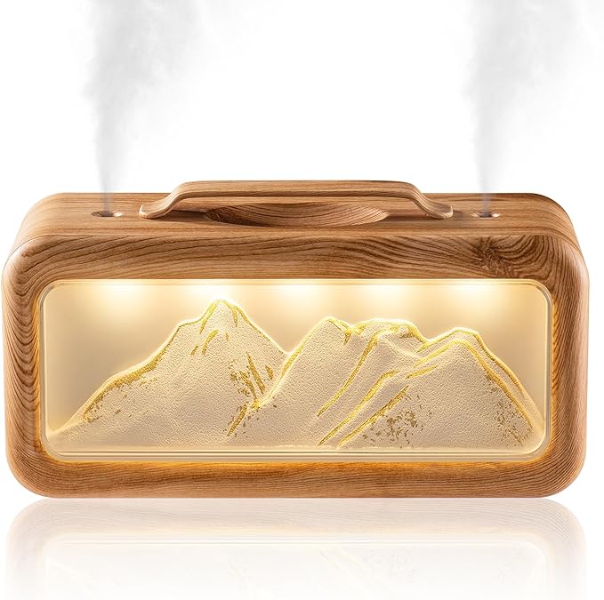 HEEYCEM Humidifiers for Bedroom, 600ml Cool Mist Humidifier by Unknown