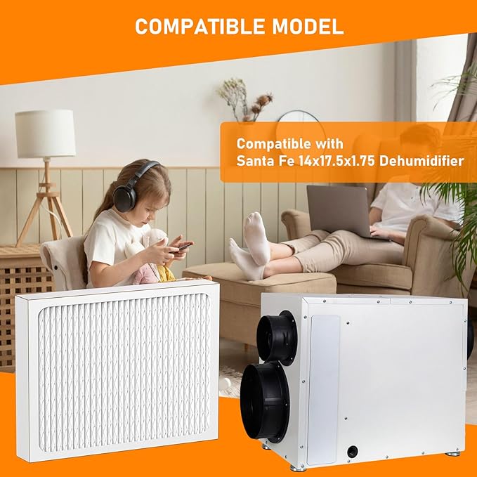 14 x 17.5 x1.75 MERV 13 Replacement Dehumidifier Filter Compatible - Image 7