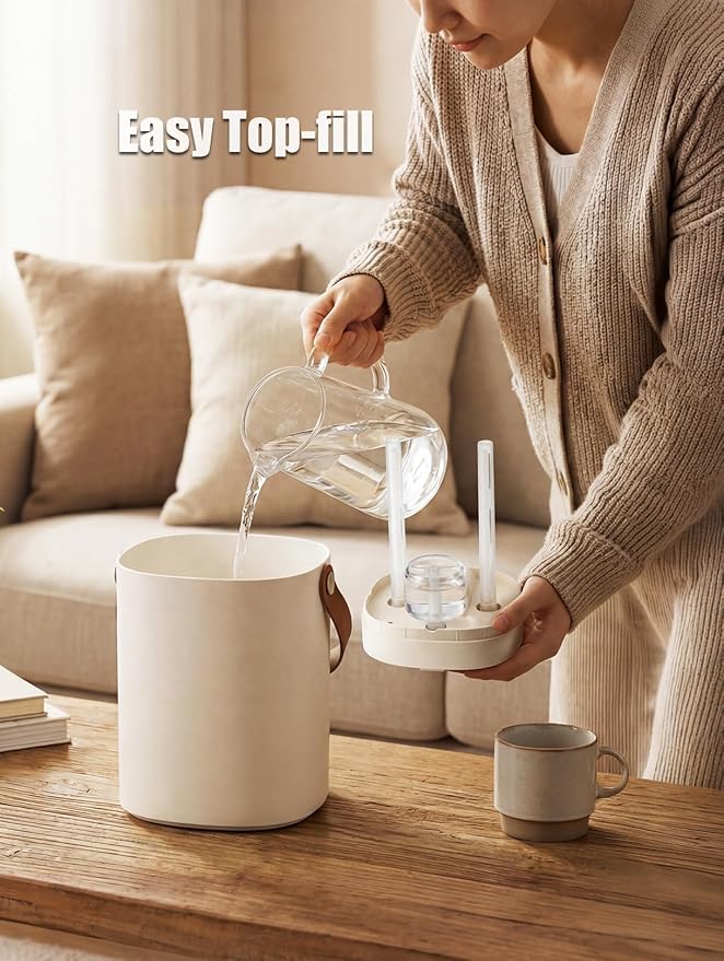 Humidifier for Bedroom, 2L Cool Mist Humidifier - Image 2