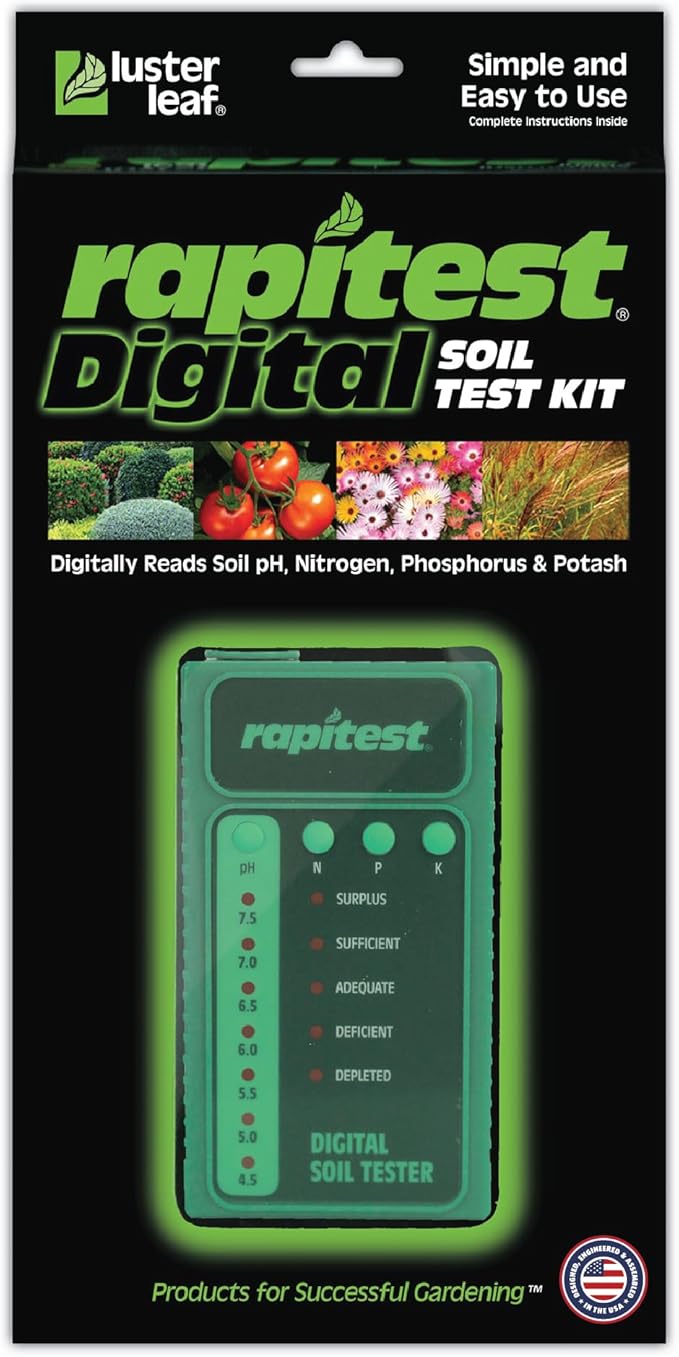 Luster Leaf 1605 Rapitest Digital Soil testing Kit by LusterLeaf