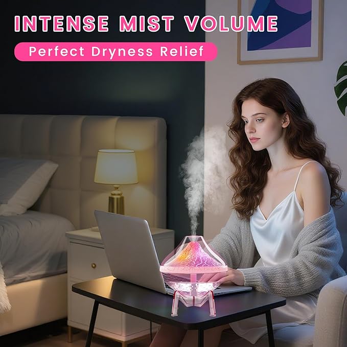 Humidifiers for Bedroom Cool Mist Ultrasonic Small Humidifier - Image 3