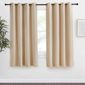 NICETOWN Room Darkening Biscotti Beige Curtain, 55x57 inches, 1 Piece, Modern by NICETOWN