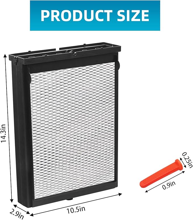 H635EZ1A Humidifier Filter Replacement, Water Panel Assembly Replacement Kit - Image 2