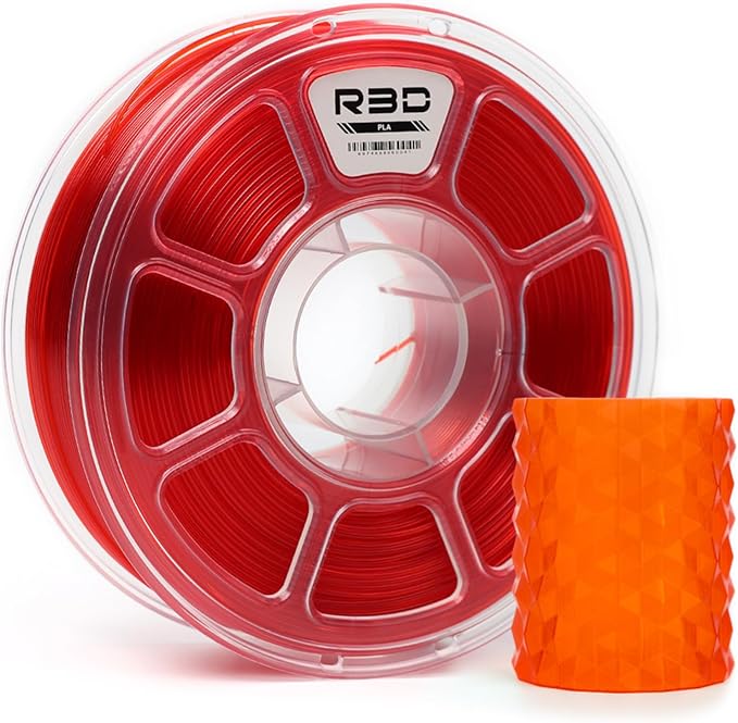 R3D PLA Filament 1.75mm, 0-370 mm/s High Speed PLA Printing, Dimensional by R3D
