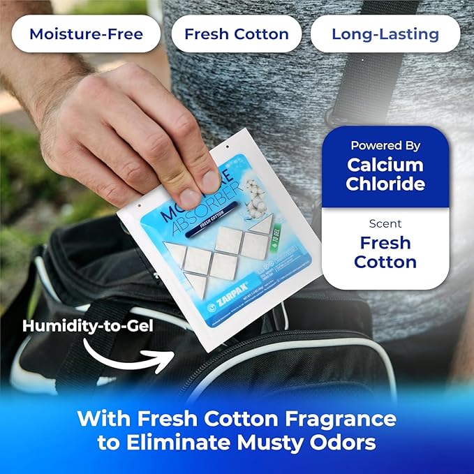 Moisture Absorber Sachets Fresh Cotton 1.4 oz/40g - Image 4