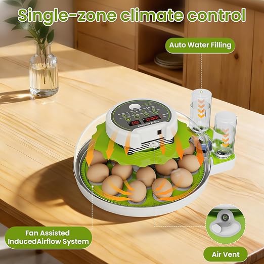 18-Egg Incubator incubators for Hatching Eggs - Image 6