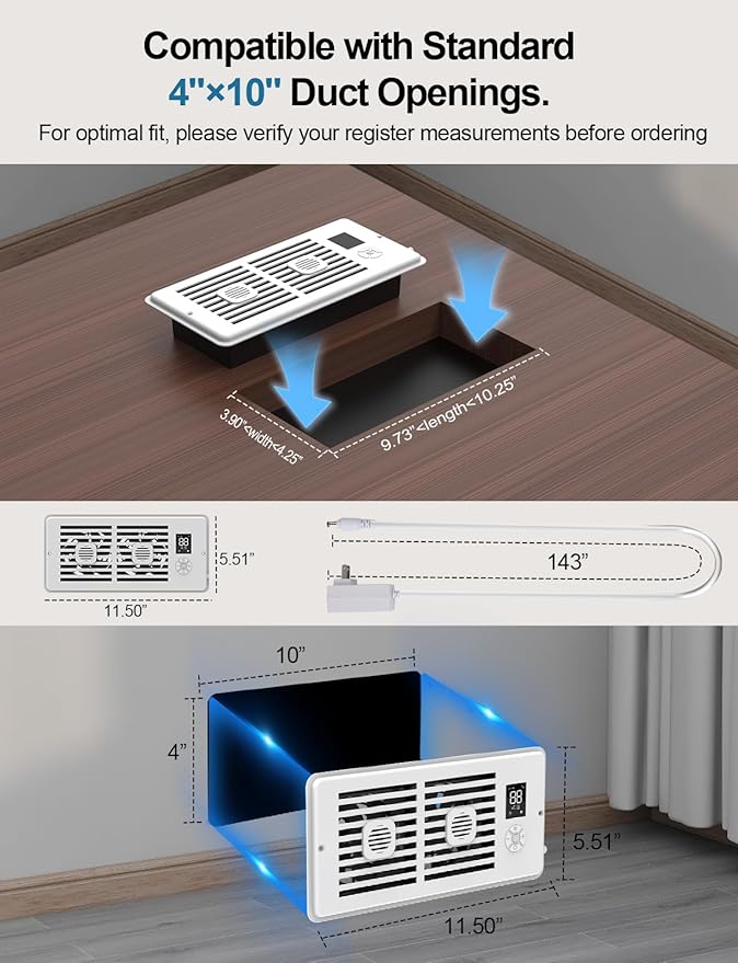 Smart Register Booster Fan - Image 5