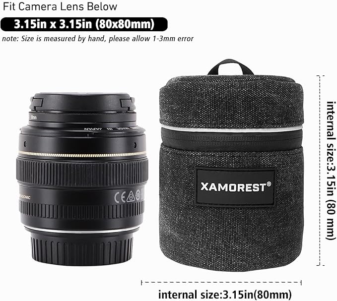Camera Lens Case Lens Bag Compatible) - Image 2