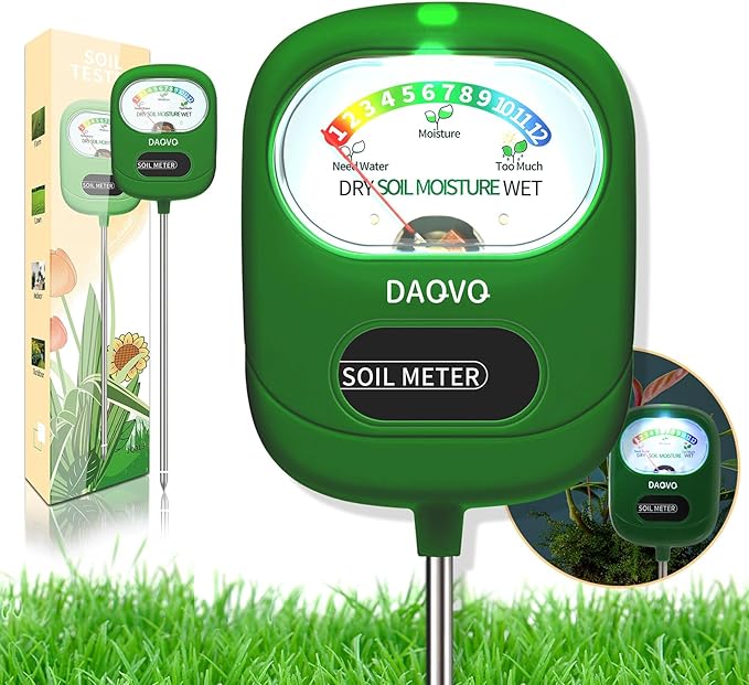 Soil Moisture Meter, Plants Moisture Meter Upgraded-Large Screen-Soil Hygrometer by Unknown