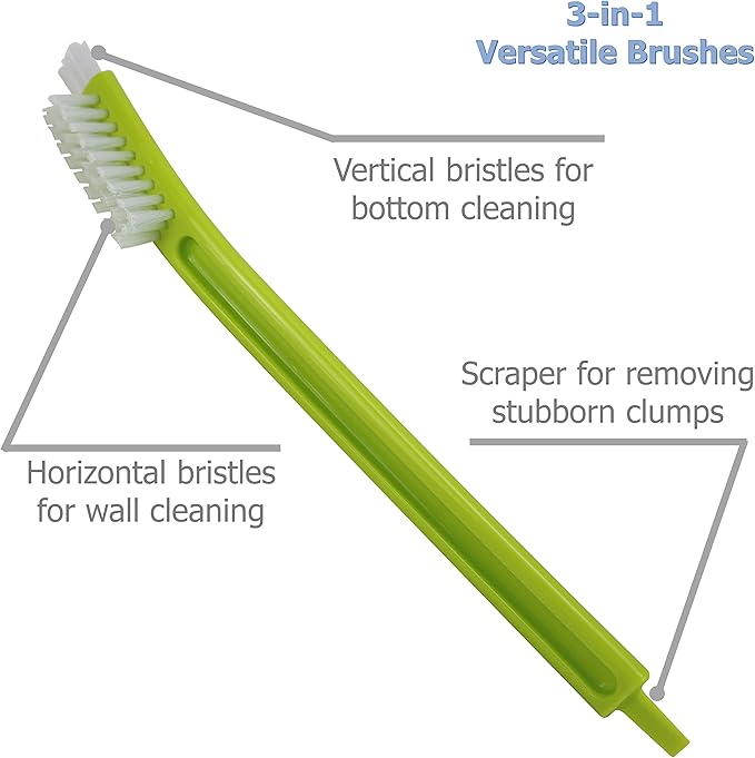 EIKS 10 Pack Juicer Cleaning Brushes Deep Clean Brushes Multi-Purpose - Image 3