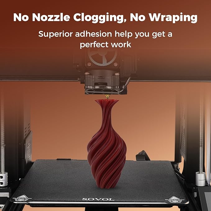 Sovol 3D Printer PETG Filament 1.75mm 1KG, High Precision, Strong Toughness - Image 4