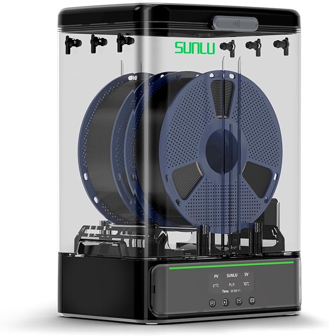 SUNLU 3KG Filament Dryer SP2 & Storage Box, 70℃ Max Temperature and 15min Fast by SUNLU