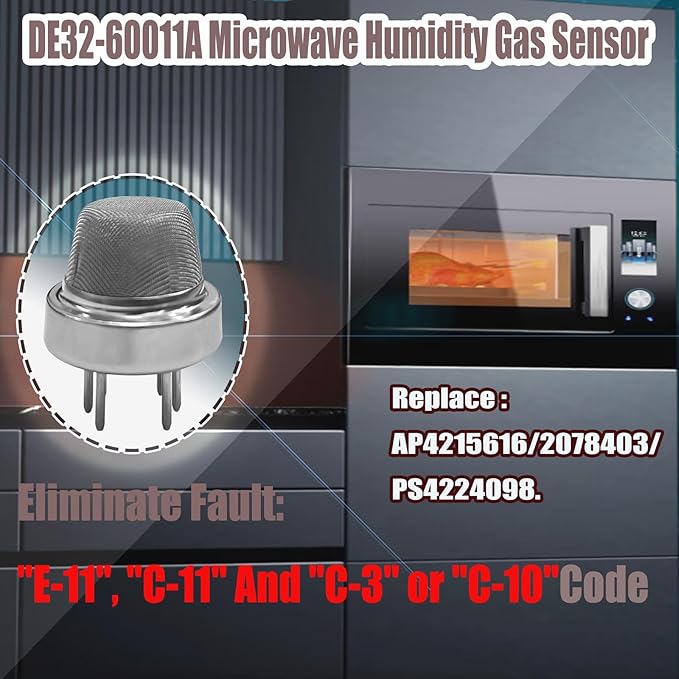 New DE32-60013A Replacement for Samsung DE32-60011A Microwave Humidity Gas - Image 2