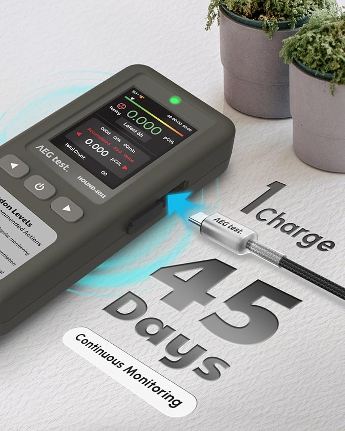 HOUND-1011 Portable Radon Detector - Image 3