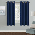 MYSKY HOME Grommet top Thermal Insulated Window Blackout Curtains, 42 x 63 Inch by MYSKYHOME