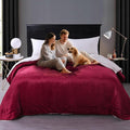 Waterproof King Size Blankets for Bed 80'' x 90'', 3 Layer Lightweight and by GBYcLywBathroomDecor