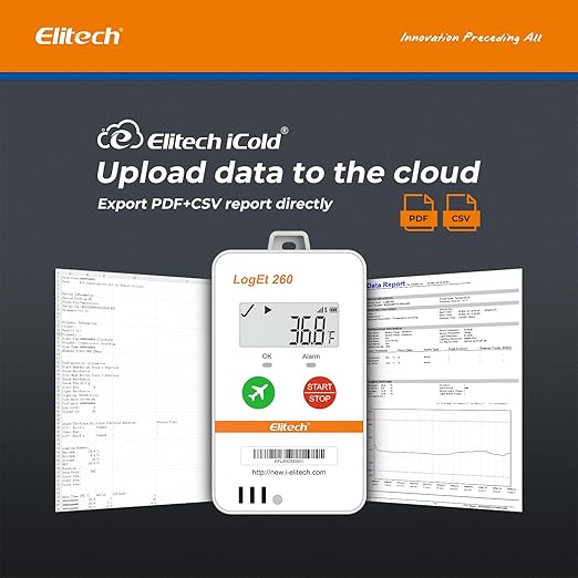 Elitech 4G Reusable Real-time Temperature Humidity Data Logger - Image 6