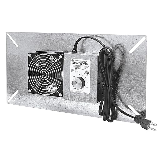 Tjernlund V1D UnderAire Crawlspace Ventilator Fan Moisture Mold Reducing by Tjernlund