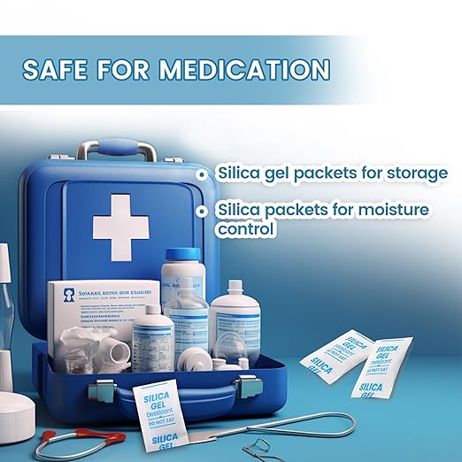 Silica Gel Packets, Moisture Absorbers Desiccant Packs - Image 8