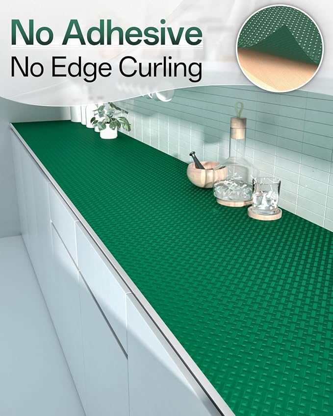 Shelf and Drawer Liner for Kitchen Cabinet, Non-Adhesive 24in x 360in - Image 4