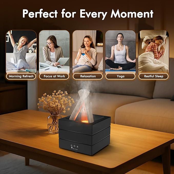 Essential Oil Diffuser, 280ML Ultrasonic Humidifier - Image 9