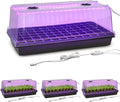 1020 Trays with Grow Light and 6.3" Humidity Dome by RooTrimmer
