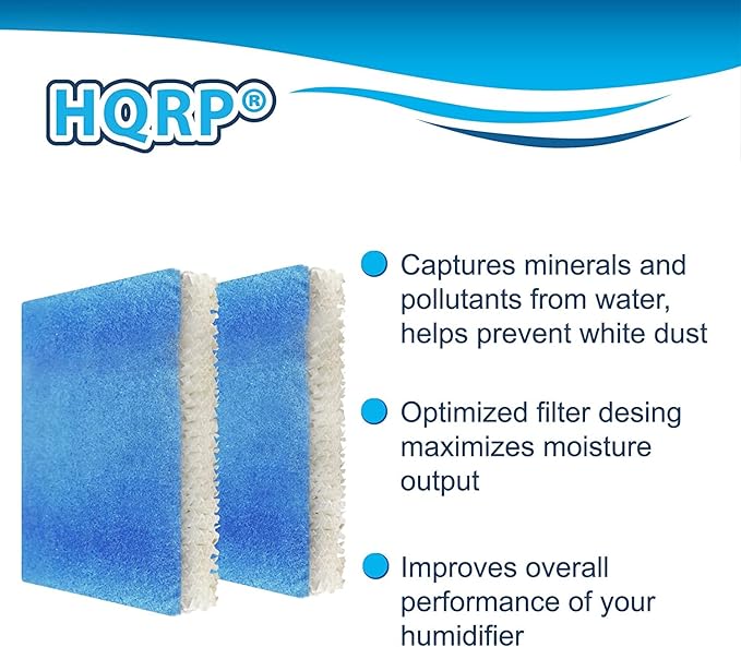 HQRP 4-Pack Wick Filter T Compatible - Image 2