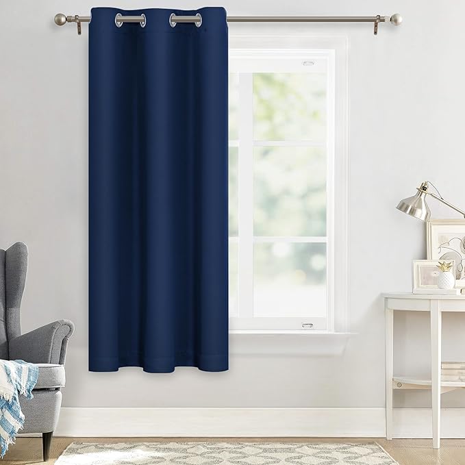 MYSKY HOME Grommet top Thermal Insulated Window Blackout Curtains, 42 x 63 Inch - Image 8