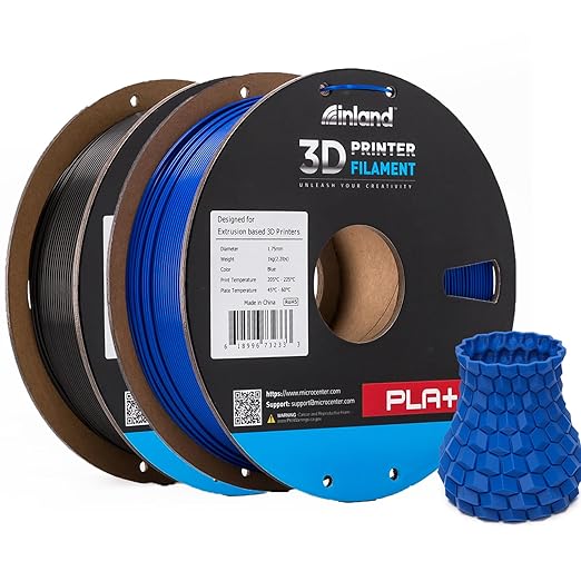 INLAND Micro Center PLA+ 3D Printing Filament 1.75mm - Image 2