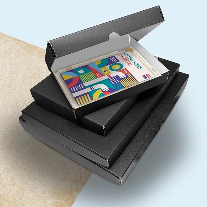 Golden State Art, Archival Folio Storage Box 11x14, Clamshell Design - Image 6