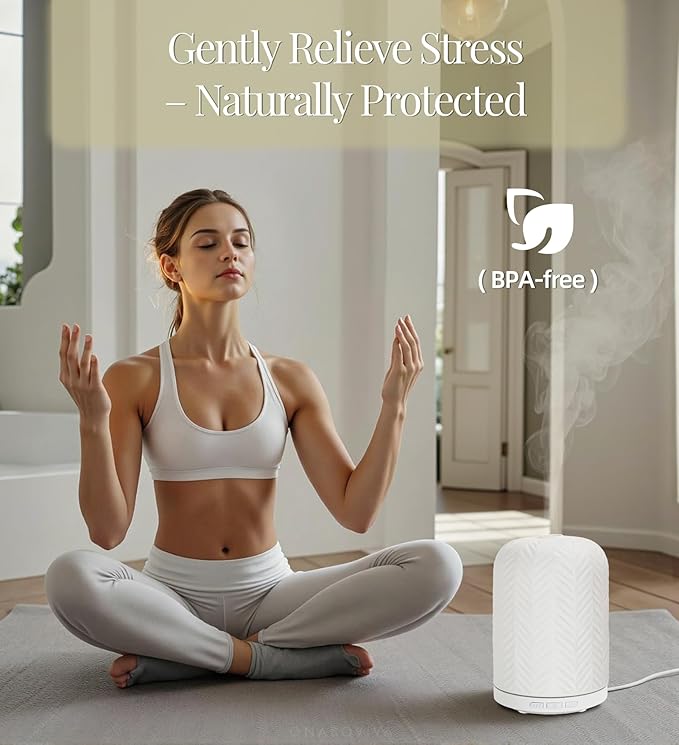 Essential Oil Diffuser – 2.4MHz Ultrasonic Aromatherapy Diffuser, Health Night - Image 4