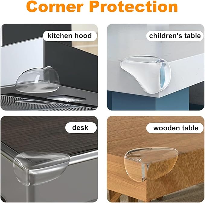 16 Pack Clear Corner Protectors - Image 4