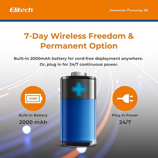 Elitech WiFi Temperature and Humidity Data Logger, 2.4GHz/5GHz Real-time Monitor - Image 5