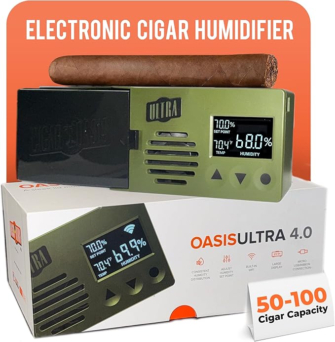 Cigar Oasis Ultra 4.0 Cigar Humidor Humidifier - Image 2