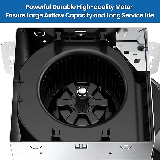 FASDUNT 2-in-1 Bathroom Exhaust Fan - Image 5