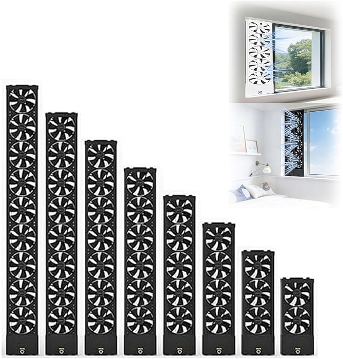 Retractable Window exhaust fan No need to drill holesembed ded installation by Unknown