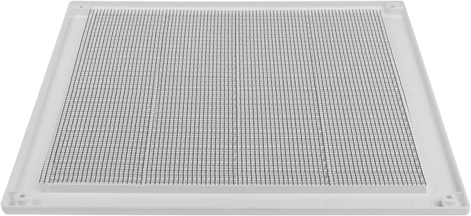 5-Pack 12" x 12" Square Air Vent Cover – White Plastic Vent Deflector - Image 9