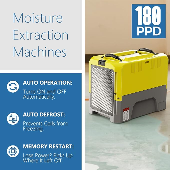 ALORAIR 180 PPD Commercial Dehumidifier - Image 3