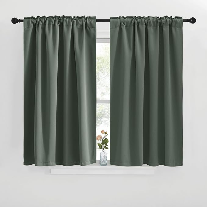 NICETOWN Short Curtains for Kitchen Window - Image 2