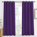 NICETOWN Blackout Window Curtain Short, 55W x 86L, Sold Individually, Royal by NICETOWN