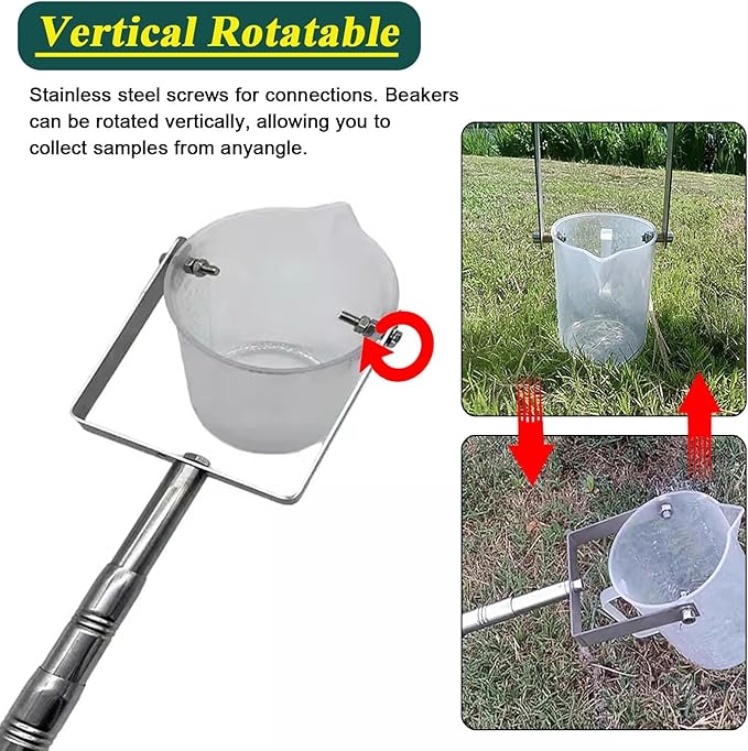 Telescopic Water Sampler with Swivel Pole and Removable Cup - Image 5