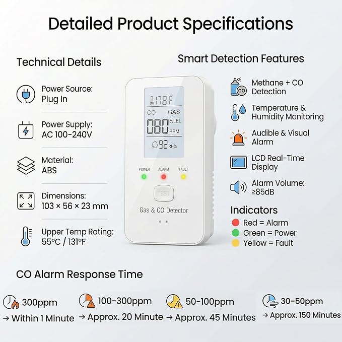 2026 NEW 4-in-1 Indoor Status Display, HD Screen, Plug-in Environment - Image 8