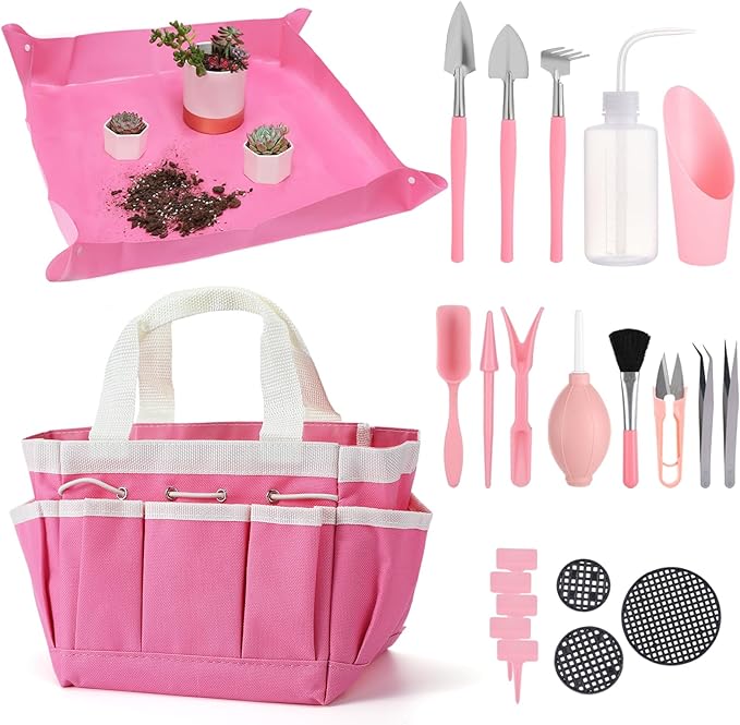 44pcs Small Gardening Tools Gifts by ANPHSIN