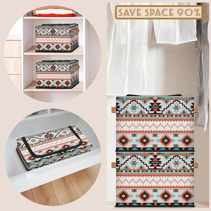 Storage Bin, Collapsible Fabric Storage Boxes - Image 7