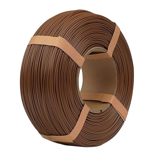 Inland V2 PLA PRO 3D Printer Filament Refill, 1.75mm Spooless Filament by INLAND