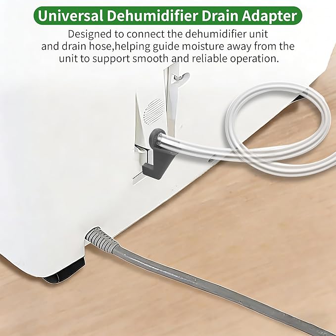 Upgraded Dehumidifier Drain Hose Adapter, Secure Fit Drainage Pipe Replacement - Image 7