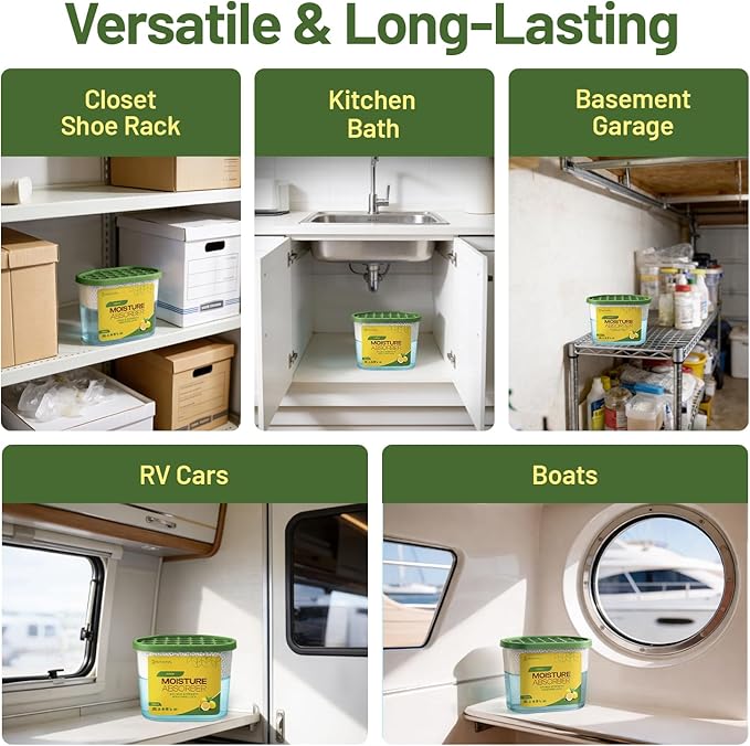 Premium Moisture Absorbers and Dehumidifier Tubs – High-Efficiency Closet - Image 7