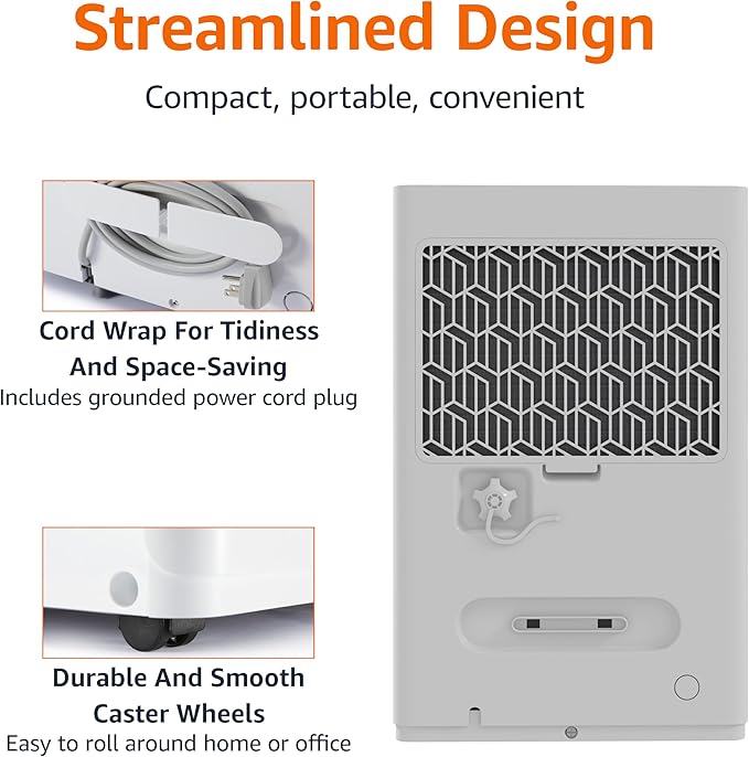 Amazon Basics 35-Pint Large Dehumidifier - Image 6