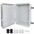 Outdoor Waterproof Box, IP67 ABS Junction Box Electrical Enclosure by LuSumtly